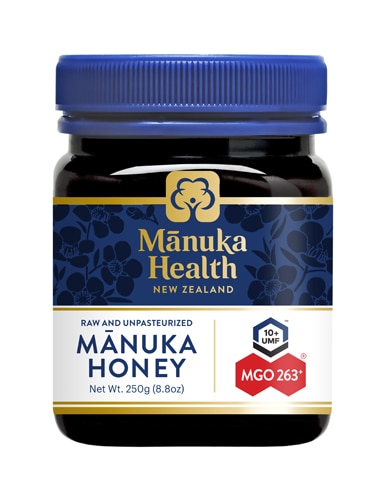 Органический сырой мед манука UMF 10+ MGO 263+ 250 г Manuka Health