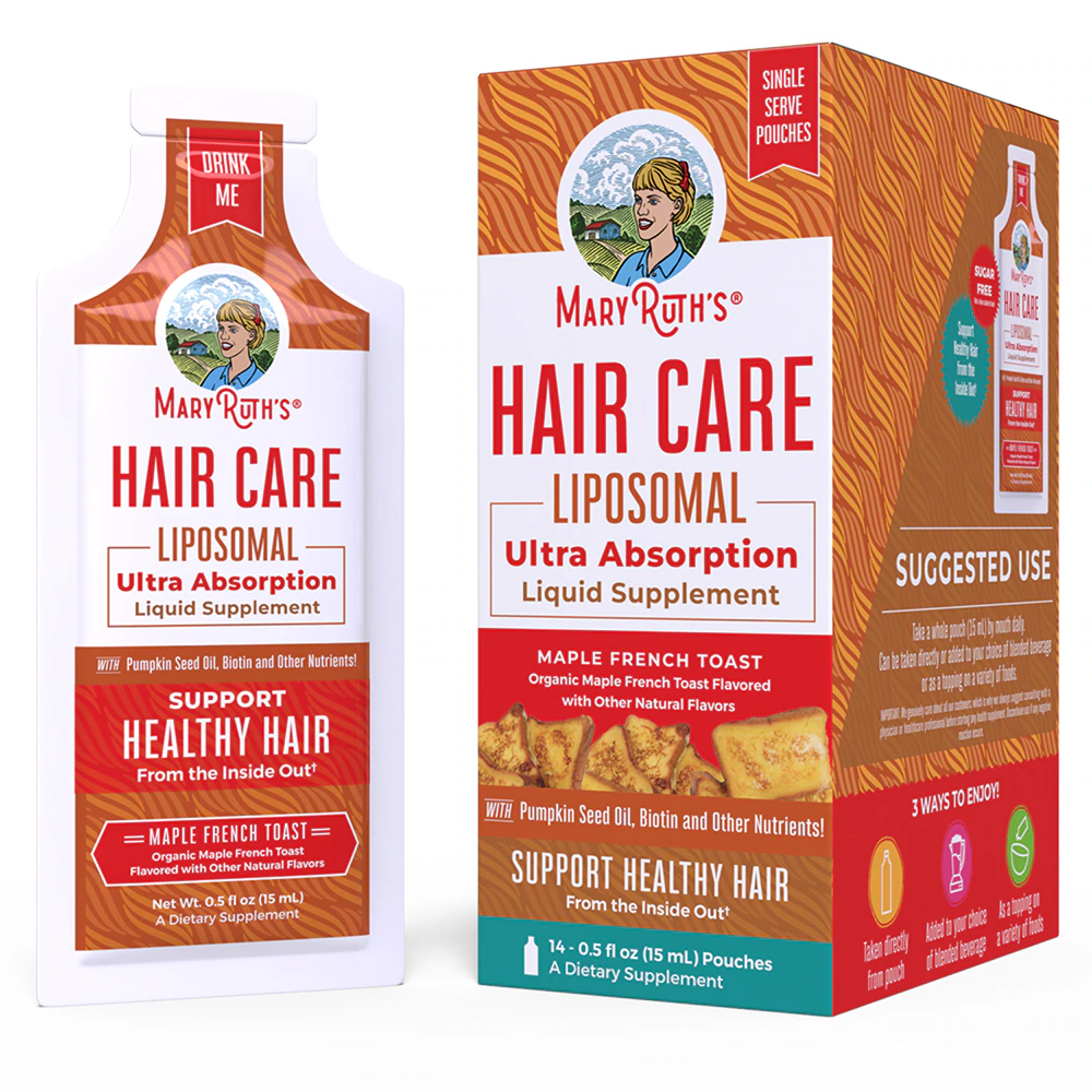 Hair Care Liposomal Maple French Toast -- 14 Pouches MaryRuth's