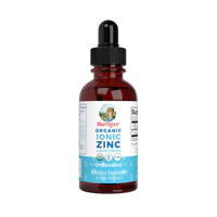 Organic Ionic Zinc Drops (Капли) Unflavored (Без вкуса) -- 4 fl oz (Жидкие унции) MaryRuth's