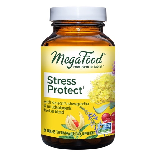 Stress Protect with Ashwagandha -- 60 Tablets (Таблетки) MegaFood