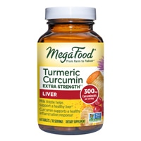 Turmeric Curcumin Extra Strength Liver - Liver Support -- 60 Tablets (Таблетки) MegaFood