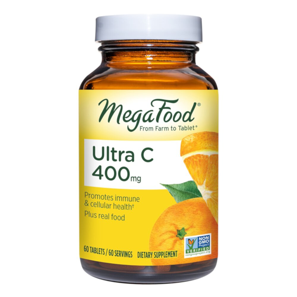 Ultra C Immune Support -- 400 mg - 60 Tablets (Таблетки) MegaFood