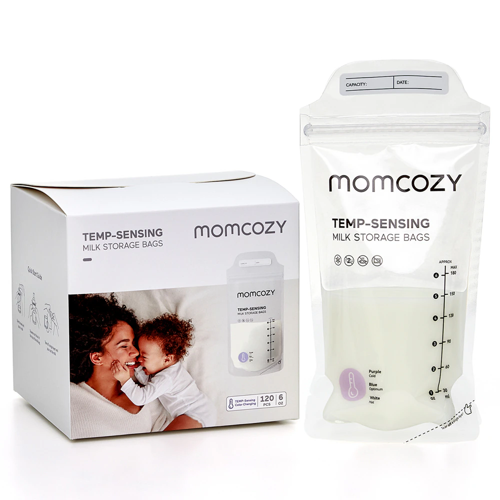 Пакеты для хранения грудного молока — 120 пакетов. Momcozy