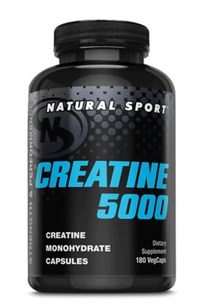 Creatine -- 180 Vegetarian Capsules (Вегетарианские капсулы) Natural Stacks