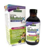 Kids Mullein-X Natural Cough Syrup -- 4 fl oz (Жидкие унции) Nature's Answer