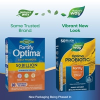 Fortify Optima Daily Probiotic - 50 Billion Live Cultures -- 30 Capsules (Капсулы) Nature's Way