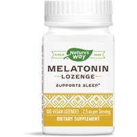 Мелатонин - 2.5 мг - 100 веганских пастилок - Nature's Way Nature's Way