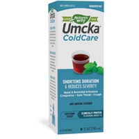 Umcka ColdCare Syrup Mint-Menthol -- 8 fl oz (Жидкие унции) Nature's Way