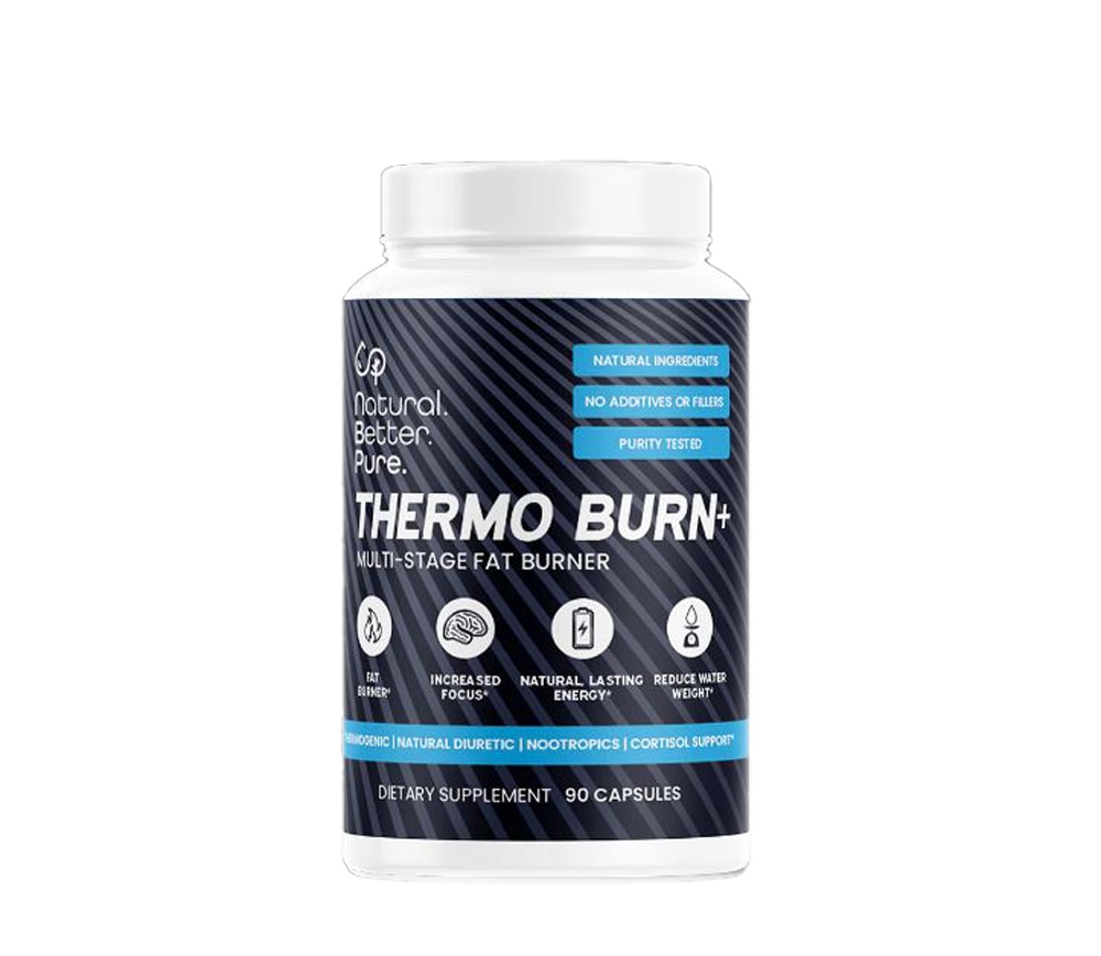 Многоступенчатый сжигатель жира Thermo Burn+, 90 капсул NBPure