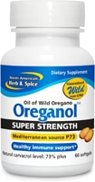 Oreganol Oil of Wild Oregano Super Strength -- 60 Softgels (Мягкие капсулы) North American Herb & Spice