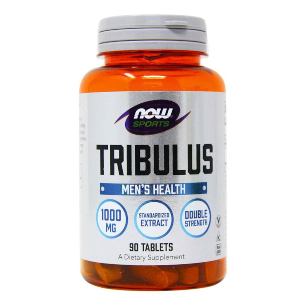 Спортивный трибулус террестрис — 1000 мг — 90 таблеток NOW Foods