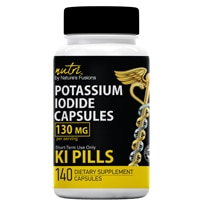 Таблетки йодида калия — 130 мг — 140 таблеток Nutri