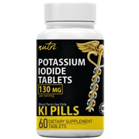 Potassium Iodide Tablets (Таблетки) -- 130 mg - 60 Tablets Nutri