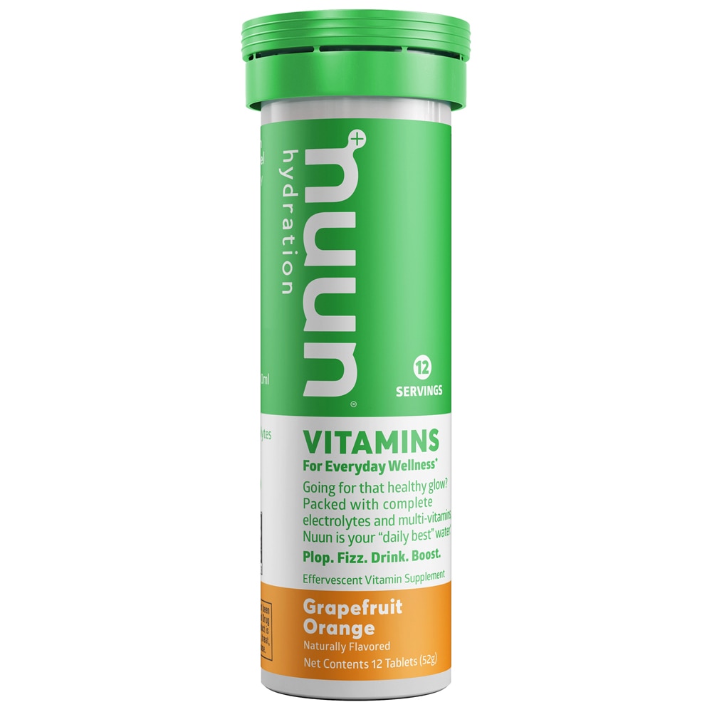 Vitamins Hydration Single Tube Grapefruit Orange -- 10 Tablets (Таблетки) NUUN