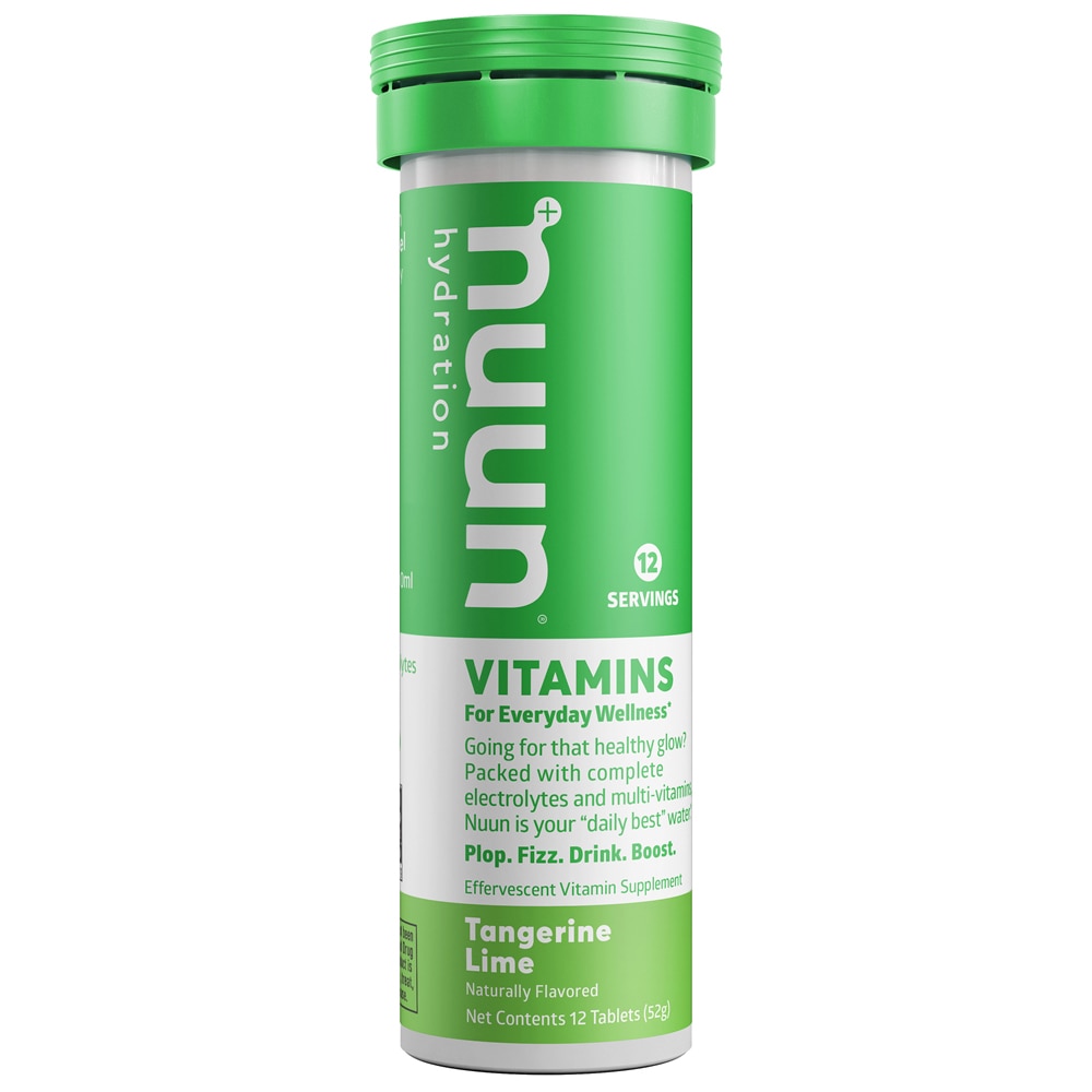 Vitamins Hydration Single Tube Tangerine Lime -- 10 Tablets (Таблетки) NUUN