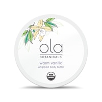 Органическое взбитое масло для тела с теплым ванилью — 4 унции Ola Botanicals