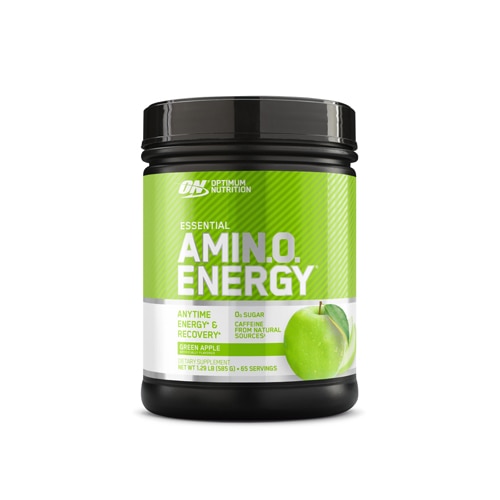 Самое важное Energy Powder Anytime Energy and Recovery Green Apple — 65 порций Optimum Nutrition