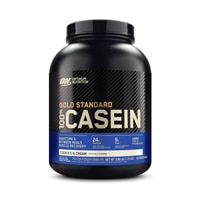 Gold Standard 100% Casein Nighttime & Between Meals Muscle Recovery Cookies & Cream (Крем) -- 53 Servings (Порции) Optimum Nutrition