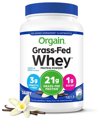 Протеин Whey 21г - Ваниль - 830 мл - Orgain Orgain