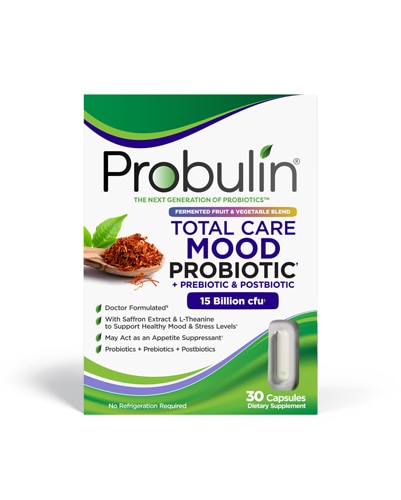 Total Care Mood Probiotic -- 15 billion CFU - 30 Capsules (Капсулы) Probulin