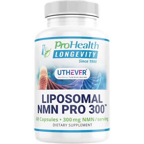 Liposomal NMN Pro 300 с Uthever - 300 мг - 60 капсул - ProHealth ProHealth