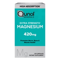 Minerals Extra Strength Magnesium -- 420 mg - 120 Capsules (Капсулы) Qunol