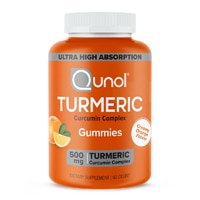 Turmeric Curcumin Complex Creamy Orange -- 500 mg - 60 Gummies (Жевательные конфеты) Qunol