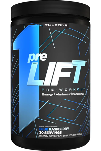 R1 Prelift Blue Raspberry -- 30 Servings (Порции) - 15.9 oz (Унции) Rule One Proteins