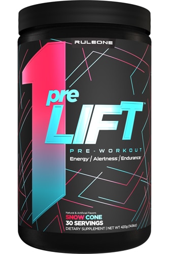 R1 Prelift Snow Cone -- 30 Servings (Порции) - 14.8 oz (Унции) Rule One Proteins