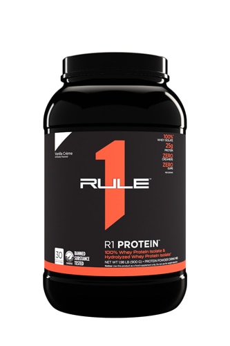 R1 Isolate Protein Vanilla Creme -- 30 Servings (Порции) - 1.98 Lb Rule One Proteins