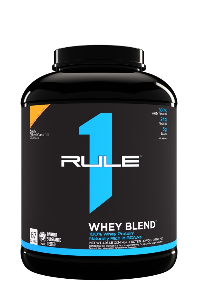 R1 Whey Blend Lightly Salted Caramel -- 67 Servings (Порции) - 4.95 Rule One Proteins