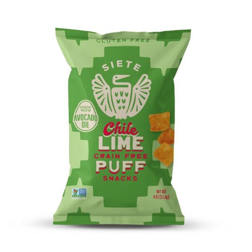 Chile Lime Puffs -- 4 oz Siete