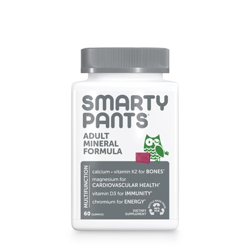 Минеральная комплексная ягодная смесь для взрослых — 60 жевательных таблеток SmartyPants