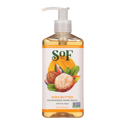Питательное жидкое масло ши для мытья рук — 8 жидких унций SoF