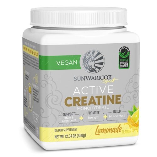 Sport Active Creatine Powder Lemonade — 12,34 унции Sunwarrior