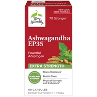 Ashwagandha EP 35 Extra Stength - 60 капсул - Terry Naturally Terry Naturally