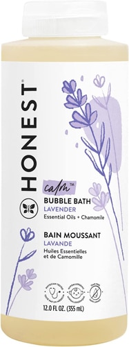 Детская пенка для ванны Calm Lavender — гипоаллергенная, без слез, 355 мл, натуральная, веганская The Honest Company