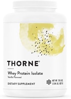 Изолят сывороточного протеина, ваниль - 30 порций - Thorne Thorne