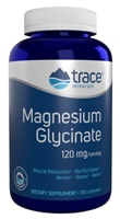 Magnesium Glycinate -- 120 mg - 180 Capsules (Капсулы) Trace Minerals ®