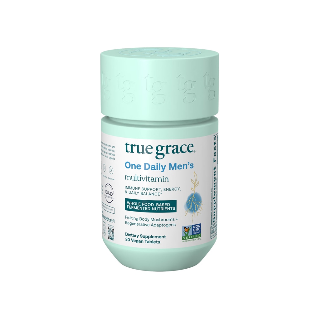 Мужские мультивитамины One Daily — 30 веганских таблеток True Grace