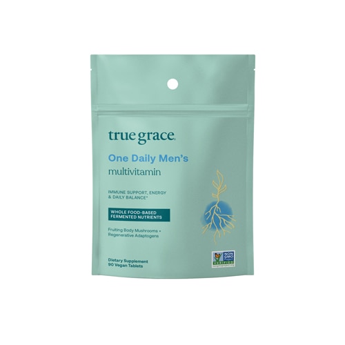 Мультивитамины для мужчин One Daily, 90 веганских таблеток True Grace