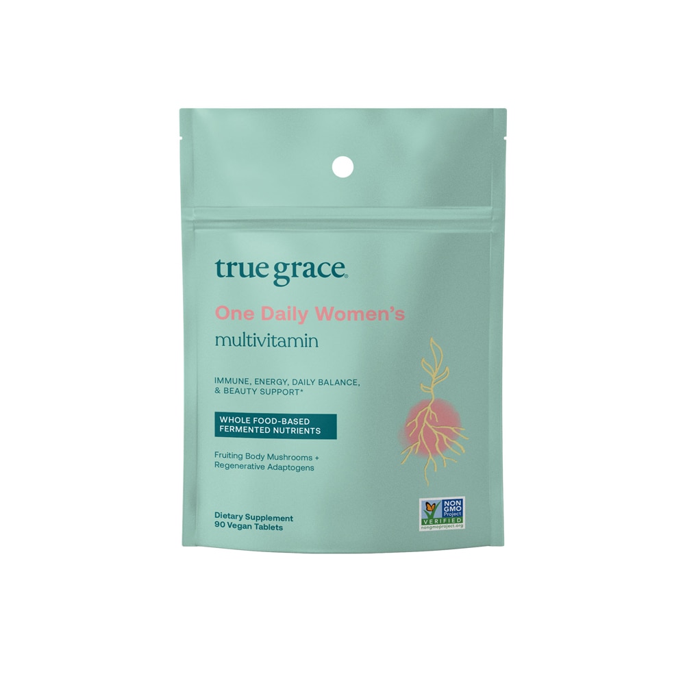 One Daily Women's Multivitamin -- 90 Vegan Tablets (Таблетки) True Grace