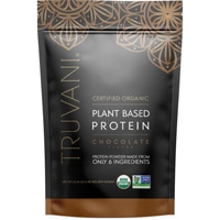 Organic Plant Based Protein Powder (Порошок) Chocolate -- 20 Servings (Порции) Truvani