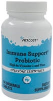Поддержка иммунитета‡ Пробиотик, 60 жевательных таблеток Vitacost