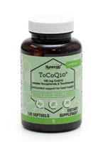 ToCoQ10® — 100 мг — 120 мягких таблеток Vitacost-Synergy
