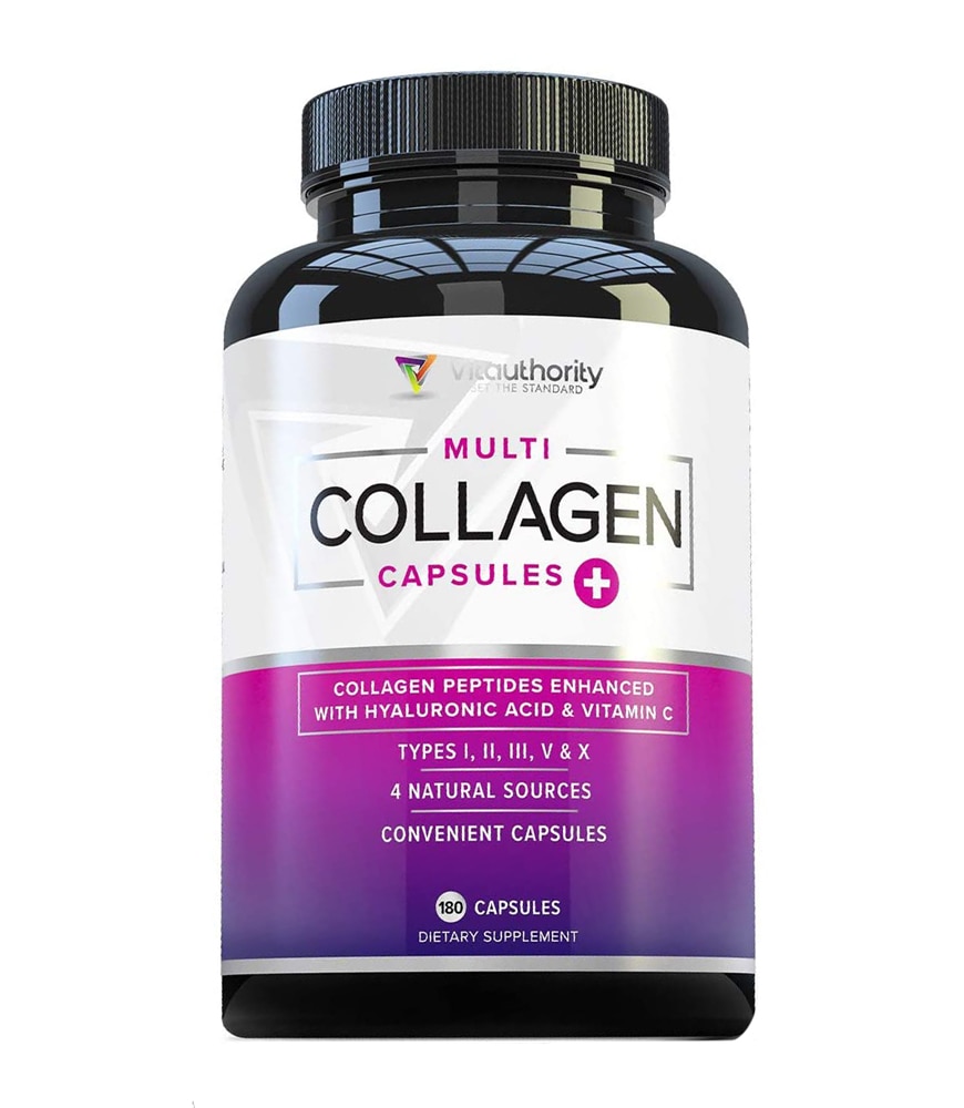 Multi Collagen + -- 180 Capsules (Капсулы) Vitauthority