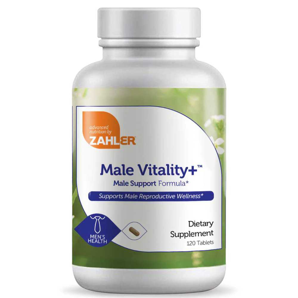 Male Vitality+™ Male Support Formula -- 120 Tablets (Таблетки) Zahler