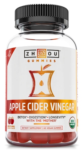 Apple Cider Vinegar -- 60 Gummies (Жевательные конфеты) Zhou