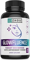 Glowfluence Сияющая защита кожи — 30 капсул Zhou