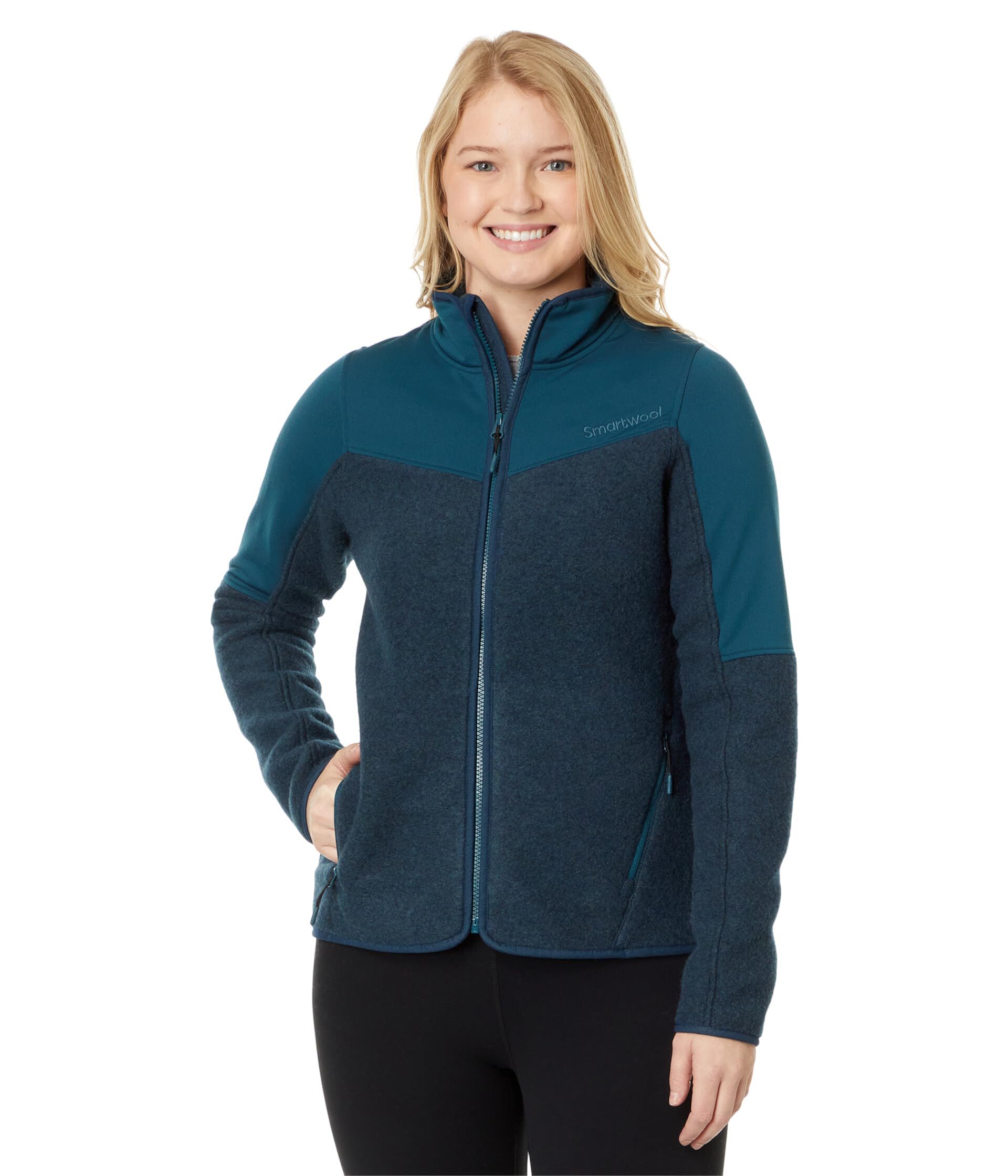 Толстовка Hudson Trail Fleece Full Zip от Smartwool - Совершенная удобство и минималистичный дизайн Smartwool